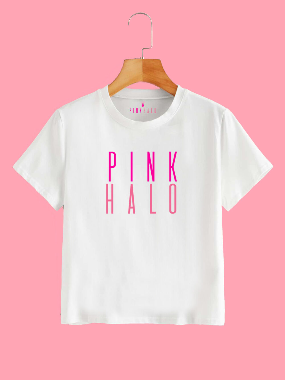 pink halo brand tshirt