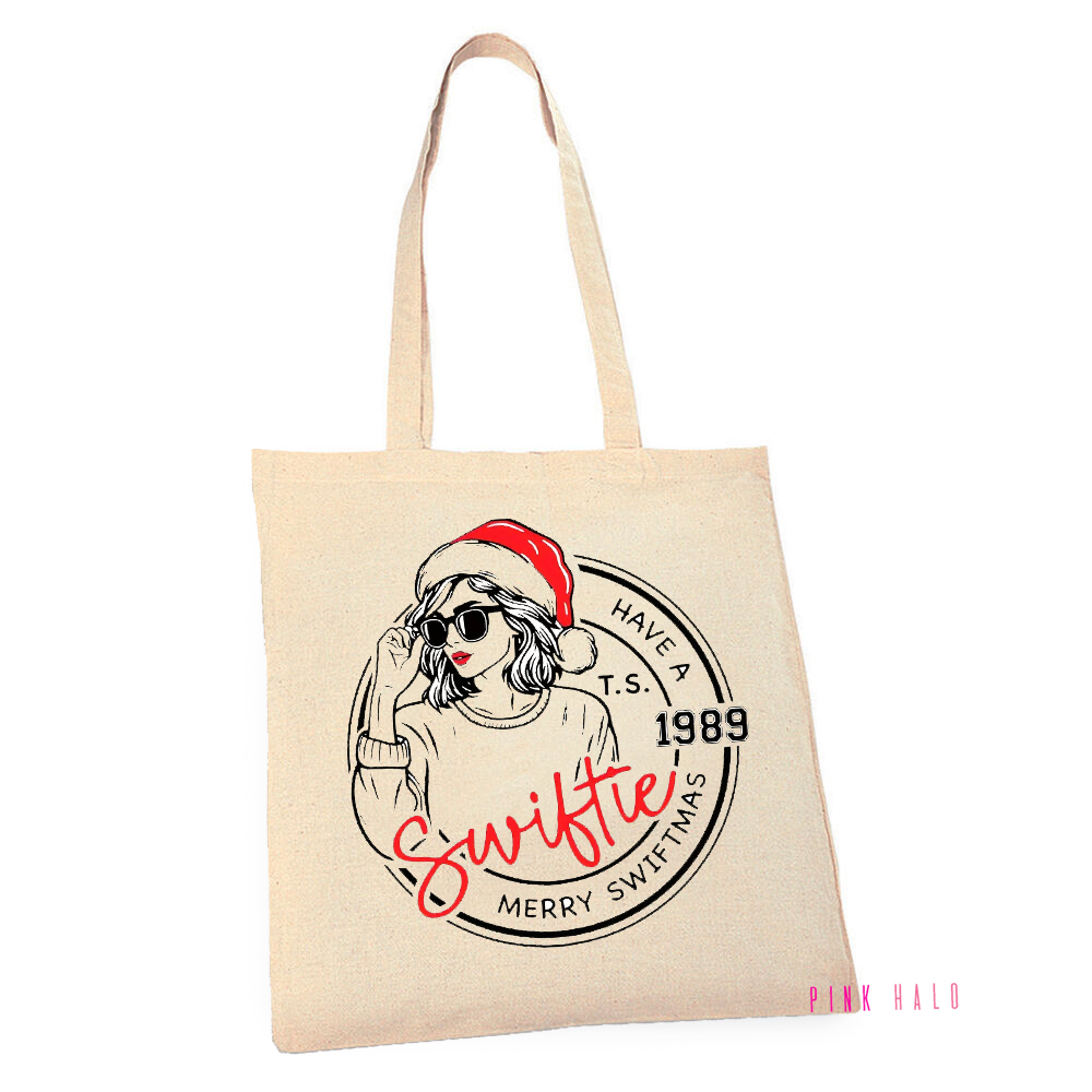 TS MERRY XMAS tote